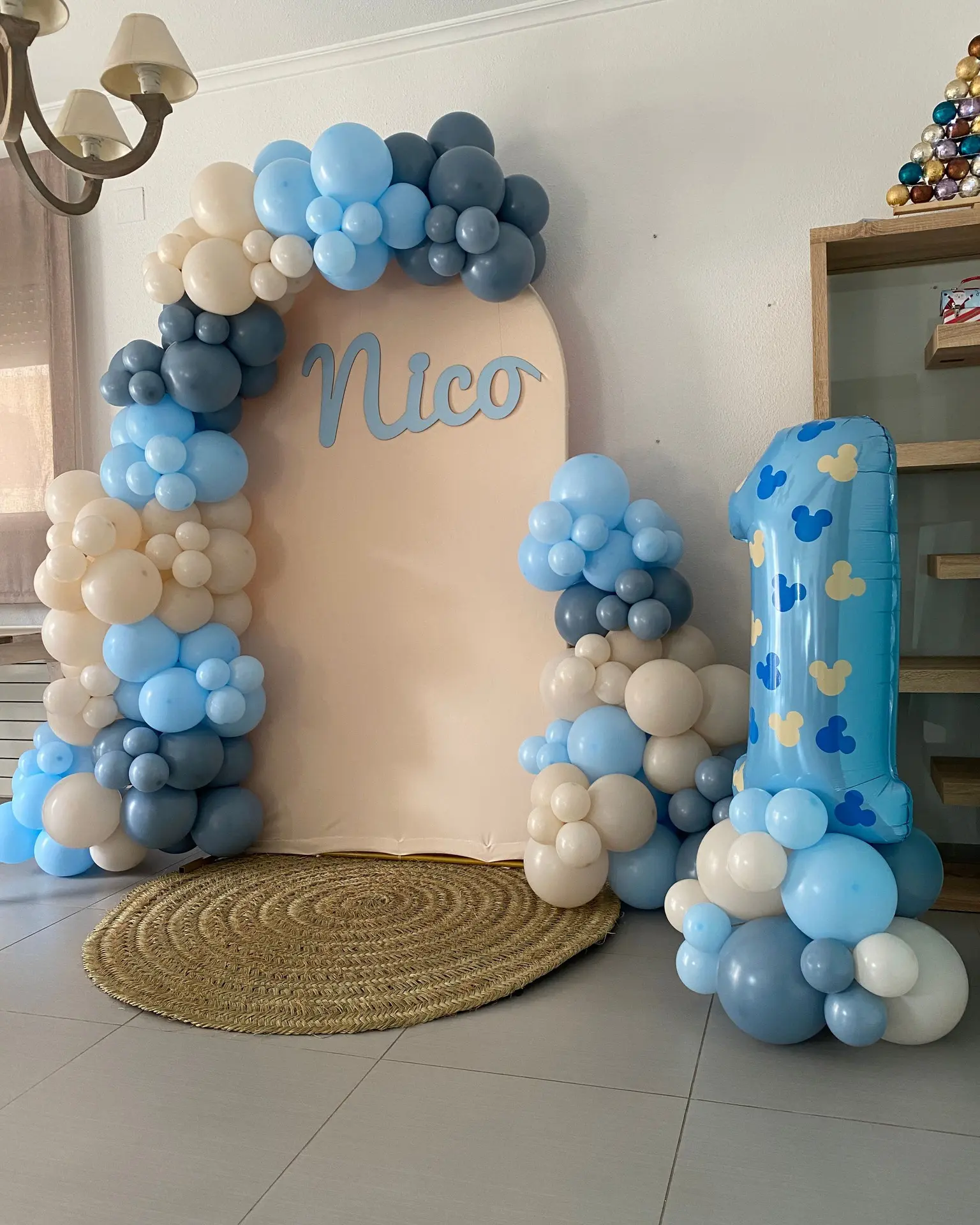decoracion-con-globos-primer-cumpleanos-1 - El Blog de